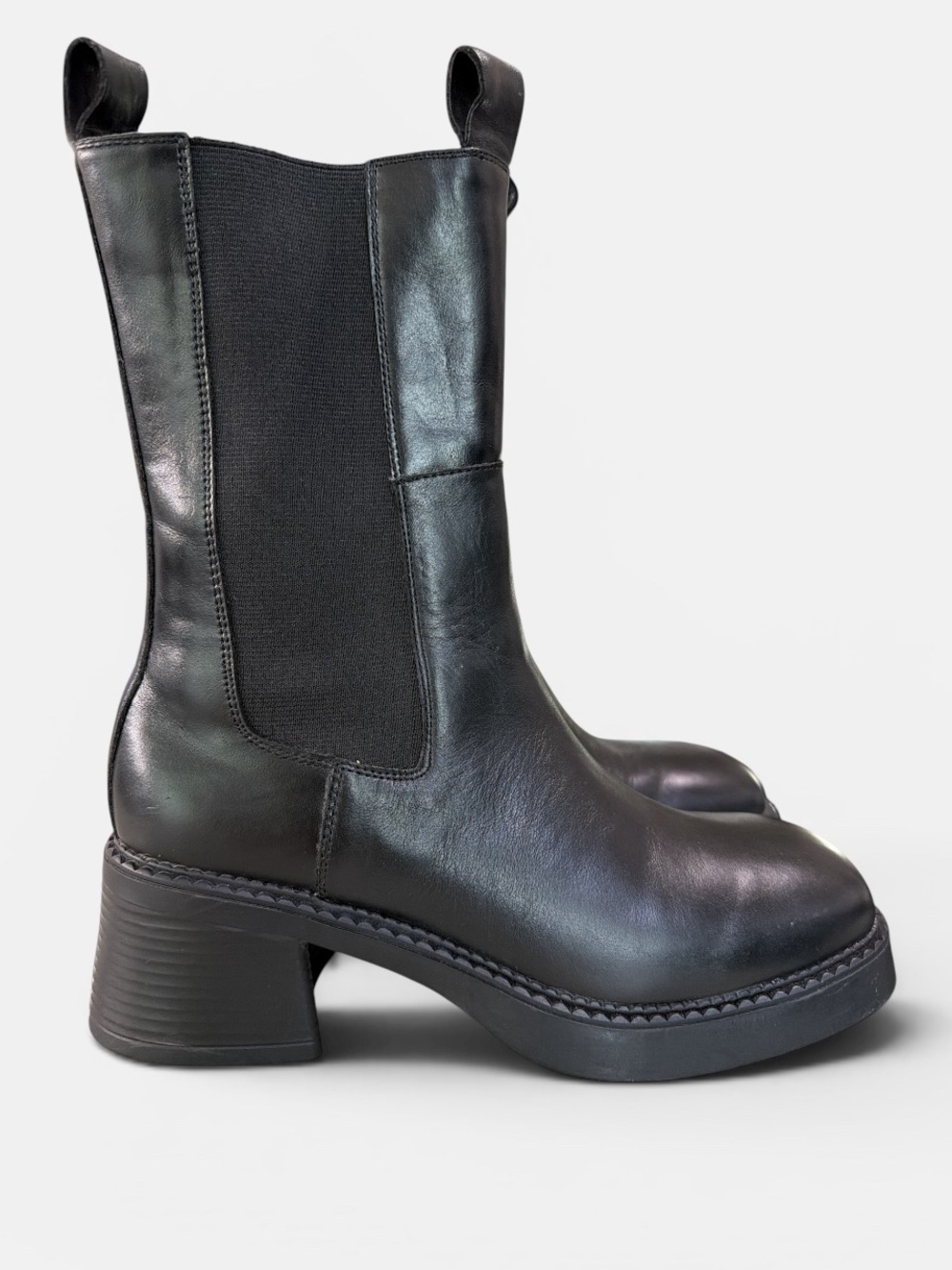 Steve Madden Maren women’s Classic Black Leather Boots